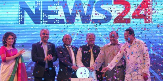 Satellite TV channel News24 launched